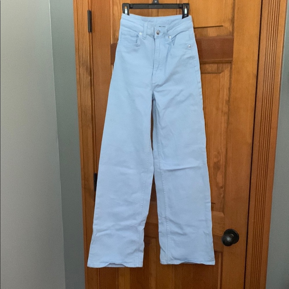 Divided Blue Casual Wide-Leg Denim